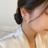 Pendientes colgantes geométricos de metal para mujer Corea del Sur personalizados retro elegantes de alto grado diseño pendientes pendientes de otoño e invierno