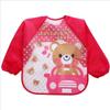 Uma geração de macacões infantis usam babador de manga longa impermeável para bebês de comércio exterior, roupas de pintura da Amazon