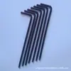 Dongguan cabezal de bola de hardware cabezal de bola tipo L llave Allen 2.0~8.0 tratamiento térmico más galvanizado plateado fabricantes de llaves