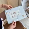 Funda Protectora de Dibujos Animados de Conejo Miffy con Lunares y Lazo para iPad Air 7/6, Pro 11/10/9, Linda
