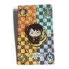 Broche de metal con forma de personaje de dibujos animados, llavero de goma blanda de doble cara, llavero acrílico