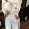 Mini bolso para mujer, nueva colección otoño/invierno 2026, diseño simple, elegante, casual y único, con patrones de encaje y lunares, y una correa cruzada