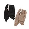 Pantalones Jogger Forrados de Polar para Niños Otoño e Invierno Nuevos Pantalones de Polar de Invierno para Niños Pantalones Casuales para Niños Pequeños Venta al por Mayor