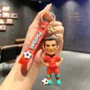 Nuevo Llavero de Fútbol Portugués Real Madrid Manchester City Ronaldo Messi Llavero de Coche Colgante para Mochila Escolar Exportación