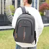 Mochila impermeable de comercio exterior transfronteriza, bolsa de portátil casual simple multicapa para negocios, bolsa de viaje duradera y práctica