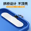Cordón para Teléfono Móvil Espaciador Clip de Acero Inoxidable Metal Giratorio 360 Grados Tarjeta de Conexión Adhesivo Trasero para Funda de Teléfono Pieza Colgante Antiperdida