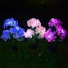 Luces de Caña de Fibra Óptica LED, Luces de Flores Simuladas, Luces Decorativas de Jardín Resistentes a la Lluvia para Exteriores, Luces de Suelo para Ambiente de Césped de Revitalización Rural