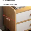 Mesita de Noche, Gabinete de Almacenamiento Simple y Moderno para Mesita de Noche de Dormitorio, Gabinete Pequeño para Viviendas de Alquiler, Estante de Almacenamiento Simple