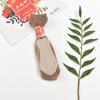 Medias cortas de algodón con parte inferior de cristal para mujer, nuevas, de primavera y verano, finas, con efecto masaje de carne, al por mayor.