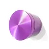 Molino de Humo de Aleación de Aluminio de Cuatro Capas de 50 mm Molinillo Plano para Tabaco Molinillo Molinillo Molinillo de Humo Color Oro Rosa