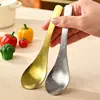 Colher de Titânio Puro, Colher de Sopa Totalmente em Titânio, Colher Doméstica para Comer Estilo Chinês Flor de Gelo, Coloração em Alta Temperatura, Colher de Titânio Antibacteriana e Saudável