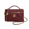 Bolso Pequeño Cuadrado Acolchado Estilo Chanel de Cadena de Gama Alta 2026 Nuevo Súper Popular Exquisito Bolso para Teléfono Bolso de Maquillaje Bolso Cruzado
