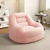 Sofá Perezoso Sofá Pequeño para Apartamento Sillón de Sofá Sala de Estar Dormitorio Balcón Sofá Francés Individual Sofá Individual de Ocio