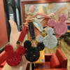Chaveiro de Moda Popular Transfronteiriço com Pedras de Diamante Completo Pingente de Alta Qualidade Tendência Estiloso Elegante Acessório para Bolsa Feminina Venda por Atacado