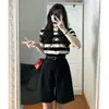 Shorts de Traje Negros para Mujer 2026 Verano Sueltos de Pierna Ancha Cintura Alta Caída Línea A Adelgazantes Casuales de Longitud Media Pantalones de Cinco Puntos