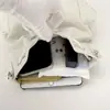 Bolsa de Pescador Colorida Nova Nicho Ins com Cordão Versátil Simples para o Dia a Dia Ombro Transversal