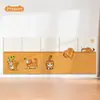 O adesivo de parede para arranhador de gato Miaolisi é durável e não lasca facilmente, adequado para gatos escalarem e arranharem, resistente a arranhões e evita que os gatos arranhem o sofá.