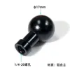 Suporte para transmissão ao vivo de celular, acessório em forma de bola com base de ajuste rotativo, parafuso 1/4, 3/8, cabeça de bola 1315172025, liga de alumínio
