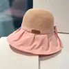 Sombrero Transpirable para el Sol para Mujer, Sombrero Popular para Protección Solar al Aire Libre para Primavera y Verano, Sombrero Versátil para Protección Solar, Sombrero de Pescador con Lazo