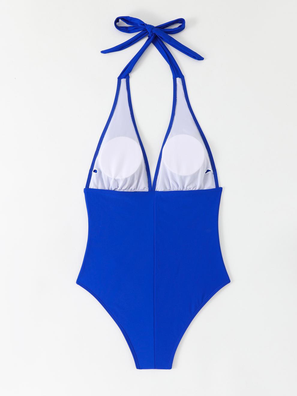 商品详情图_2025欧美性感连体泳装女亚马逊泳衣遮肚游泳衣跨