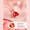 Collar de Serpiente Espíritu Pequeño para Mujer Festivo Año del Zodiaco Forma de Serpiente Collar para Clavícula Colgante como Regalo de Año Nuevo para Novia y Mejor Amiga