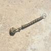 Cuerda de sombrilla para exteriores bola tejida Puño de mono Defensa personal Supervivencia bola de nudo de mono colgante cuerda de sombrilla de siete hilos bola de llave tejida