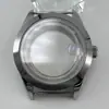 Acessórios para Relógio Movimento Nh35/Nh36 Caixa de Relógio de Aço Inoxidável de 40mm com Vidro de Safira Kit Completo de Caixa Nh35