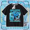 Roube um Brainrot 67 Manga Curta Roblox Roube um Brainrot Desenho Animado Infantil Gola Redonda Tendência Camiseta Roupa Infantil
