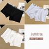 Roupa Íntima Masculina Roupa Íntima Juvenil Algodão Puro Boxer Curto Curto Curto Curto Curto Curto Verão Fino Solto Respirável Roupa Íntima para Adolescente