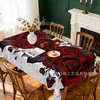 Suministro Directo desde la Fuente Mantel con Forma de Corazón para el Día de San Valentín Decoración de Mesa de Comedor en Casa Mantel para Celebración de Fiesta Festival