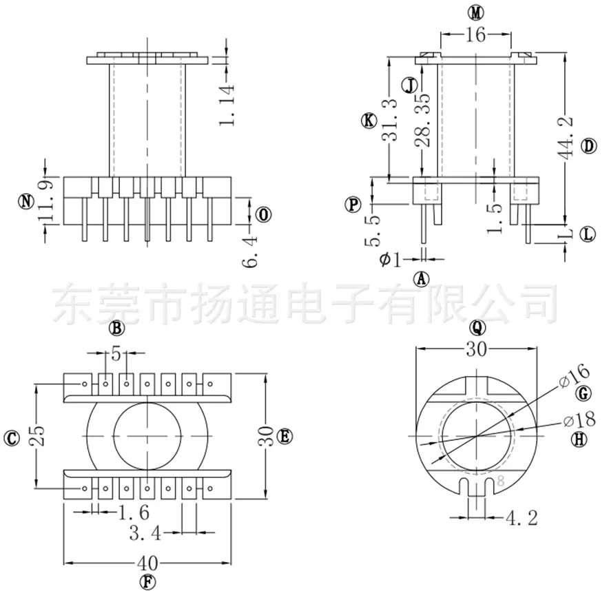 ER-42-4立式（7+7P）高挡墙(1)