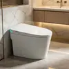 [Inicio] Inodoro Inteligente Todo en Uno Automático Completo Tapa abatible Escudo de Burbujas Empuje Fuerte Luz Inodoro Inteligente