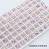 4784 Clavo Cruzado de Repuesto Diamante para Uñas Dongzhou Cristal Punta Inferior Diamante Forma Especial Diamante Accesorios para Joyería DIY Rosa Flor de Cerezo