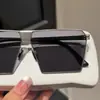 Gafas de Sol para Hombre Estilo Acero y Cuero Personalizadas, Gafas de Negocios Anti-UV, Gafas para Conducir, Gafas de Sol de Moda para Exteriores