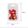 Set Mixto de Decoraciones para Uñas Año Nuevo 2026: Pony, Petardo, Sobre Rojo 3D, Árbol de la Fortuna, Decoraciones de Uñas Portátiles Lindas de Kt