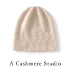 Gorro holgado de flor retorcida 100% cachemir puro para hombre y mujer, estilo otoño e invierno, gorro de punto, cálido, protección para los oídos, gorro de lana, turbante, gorro para el frío