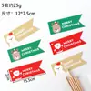 Topper Decorativo para Pastel Estilo Coreano Retro de Moda Banderín Pequeño Estilo Ins Topper para Mesa de Postres Feliz Cumpleaños