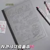 Caderno Gatinho Rosa Estilo Ins Estilo Japonês Bonito Coração de Menina Diário de Estudante Livro de Contas Capa de Couro