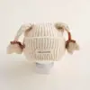 Gorro Protector de Oídos para Bebé, Gorro de Invierno para Hombres y Mujeres, Gorro Tejido Lindo y Súper Lindo, Gorro Grueso Cálido de Punto, Gorro de Lana