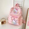 Mochila escolar para alunos do ensino fundamental Nova temporada escolar de 2025 Grande capacidade Desenho animado Bonito Sanrio Leve Ridge Protector Mochila da moda