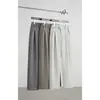 Pantalones Casuales Cálidos de Alta Calidad, Nuevo Estilo Otoño e Invierno, Pantalones Rectos Versátiles de Color Sólido Simple, Estilo Old Money, Pantalones de Vestir de Alta Gama para Hombre