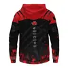 Nueva Sudadera con Capucha 3D de Anime Naruto Akatsuki, Ropa Periférica de Cosplay