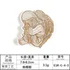 Etiqueta de bordado a máquina Pegatinas de bordado de ángel Accesorios de ropa Accesorios Suministro transfronterizo Etiqueta de bordado Parche Pegatinas Pegatinas de tela para cuenta de mano