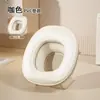 Assento de vaso sanitário móvel portátil, dobrável e de emergência para crianças; assento de apoio para vaso sanitário de bebê