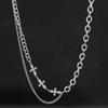 Collar de estrella para mujer, estilo hip hop, estilo Spice Girl, accesorios, diseño de nicho, cadena de clavícula, estilo frío y moderno 2024.