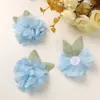 Vitalidade do Início da Primavera Super Fada Flor Peça Chiffon Flor Espalhada Corda de Cabelo DIY Acessórios de Flor para Roupa Headwear Feminino Corsage