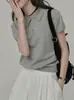 Camisa Polo Retrô de Verão com Manga Curta, Tricô Clássico 2.0 2026, Intelectual Artística