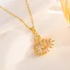 Transmisión en Vivo Más Vendido Collar de Acero de Titanio para Mujer Baño de Oro Real Collar Sencillo Versátil para Mujer Cadena para Clavícula que No se Desvanece Joyería al por Mayor