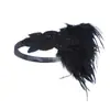 Diadema Retro de Pedrería Transfronteriza 1920 Great Gatsby Diadema de Plumas Accesorios para el Cabello de Fiesta de Cóctel Venta al por Mayor