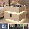 Mesita de noche inteligente E0 grado madera de pino ecológica modelo Inspirado en el lujo Famoso en Internet Modelo Nuevo 2025 para Dormitorio Entregado a Punto de Recogida